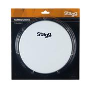 Stagg 10"Tambourine 2Rw JG/PLST Wood image