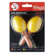 Stagg 2Pc Egg Maracas S/1 5/8Oz/Yw image