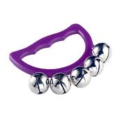 Stagg Plastic Hand Bell 5 Bells Purple image