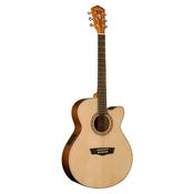Washburn G7SCE Harvest Grand Auditorium Cutaway image