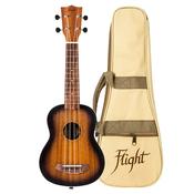 Flight Gemstone NUS380 Soprano Ukulele - Amber image