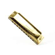 Clarke Harmonica-10 Hole GOLD Harmonica key of C image