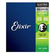 Elixir Optiweb 19027 Custom Light Electric Guitar Strings Nickel image