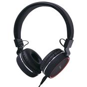 Avlink PH10-BLK  Wired Headphones Black/Red image