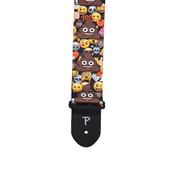 Event Perris 8232 Pop Emoji Polyester Guitar Strap (DIST) image