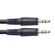Stagg SAC3MPSMPSB 3M/10Ft Audio Mini Stereo Plug Cable image