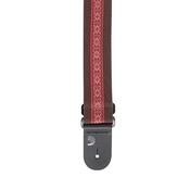 D'Addario Deluxe Cotton Guitar Strap Brown image
