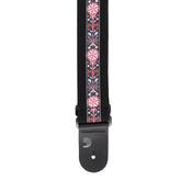 D'Addario Deluxe Cotton Guitar Strap Black image