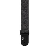 D'Addario Woven Guitar Strap Lightning Black Tubular image