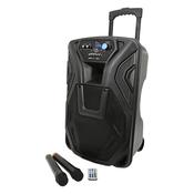 QTX Busker PA With VHF Mics &amp; Media Player image