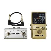 NUX Loop Core Deluxe 24-bit Looper Pedal Bundle image