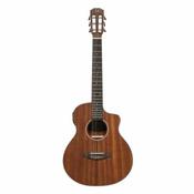 James Neligan Mini OM E/A Classic Guitar w/ Sapelli Top image