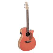 Applause Jump AEO-69-O OM Cutaway Electro Peach image
