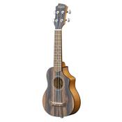 Adam Black Soprano Uke S/Ebony C/Way Elc image
