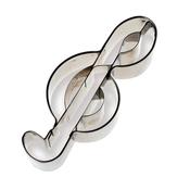 Vienna World Cookie Cutter G-Clef image