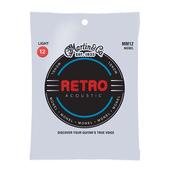 Martin Retro Monel Light MM12  Acoustic Guitar Strings Bluegrass