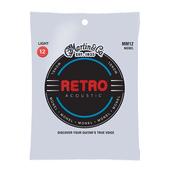 Martin Retro Monel Light MM12  Acoustic Guitar Strings Bluegrass image