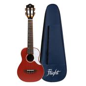 Flight Iris Concert Ukulele - Red