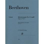 Beethoven: Piano Sonata no. 1 f minor op. 2 no. 1 (Henle) image