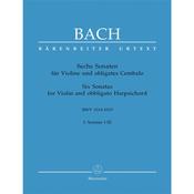 Bach Six Sonatas for Violin, Vol. 1 (BWV 1014-1019)