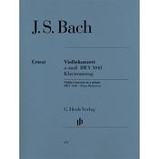Bach: Violin Concerto in A Minor BWV1041 (Urtext) image