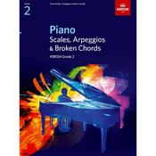 ABRSM Scales, Arpeggios &amp; Broken Chords for Piano Grade 2