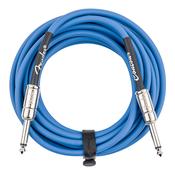 Fender Contour 18.6' Instrument Cable, Lake Placid Blue image