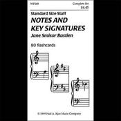 Notes And Key Signature Flashcards image