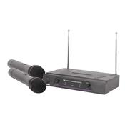 QTX Dual Handheld Microphone VHF Wireless System image