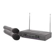 QTX Dual Handheld Microphone VHF Wireless System image