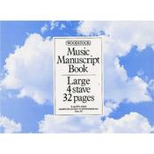 Woodstock Music Manuscript Paper  4 Stave   32 Pages (A5L) image