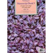 Novello Manuscript Book A4 12St 100Page Pad