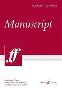 Manuscript A4 12-stave 32 pages (cream) image