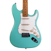 Jet JS300 Electric Guitar Green Left Handed image