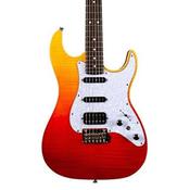 Jet JS600 Electric Guitar - Trans Red image