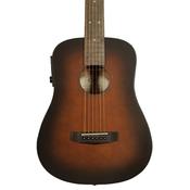Cort Earth GO, Open Pore Brown Burst Electro Acoustic Guitar image