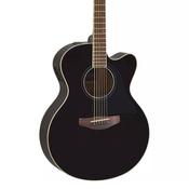 Yamaha CPX600BL Electro Acoustic Guitar Black image