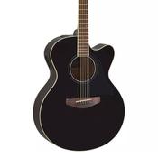Yamaha CPX600BL Electro Acoustic Guitar Black image