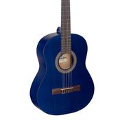 Stagg C430 M BLUE 3/4 Linden Classical Guitar - Blue image