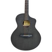 Chord N6-BKQ  Nomad Electro-Acoustic Guitar Black Quilted Maple image