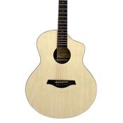 Chord N6-WHQ  Nomad Electro-Acoustic Guitar White Quilted Maple image