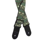 Stagg Woven Strap GT Hoote Mix Green image