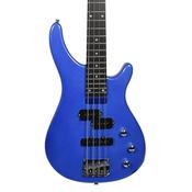Chord CCB90-MBL Electric Bass Guitar Metallic Blue image