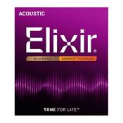 Elixir (3 Pack 11027) Acoustic Guitar String 80/20 Custom Light 11-52 image