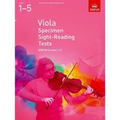 ABRSM Viola Specimen Sight-Reading Tests - Grades 1-5 (From 2012) image