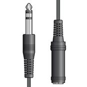 Avlink 6.3mm Stereo Plug to 6.3mm Stereo Socket Leads