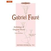 Faure: Anthology of Original Pieces (Violin &amp; Piano) image