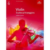 ABRSM Violin Scales &amp; Arpeggios Grade 6 (From 2012)