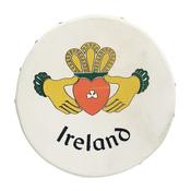 Koda Bodhran 8”x1 1⁄2” Natural - Claddagh with Beater image