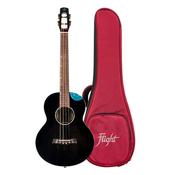 Flight Nighthawk Baritone Electro Ukulele - Black image